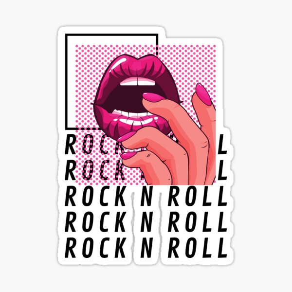 Rock N Roll Sticker