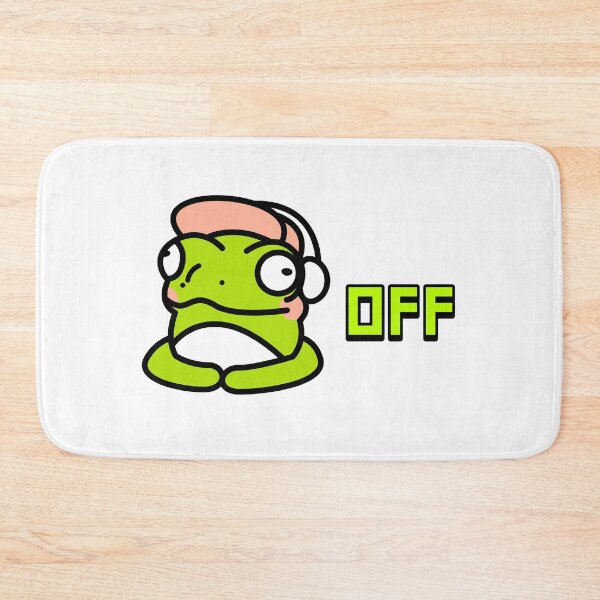 Item preview, Frog Says Social Distancing in Progress, So Please Frog Off - Funny  designed and sold by CrazyBichAsian.