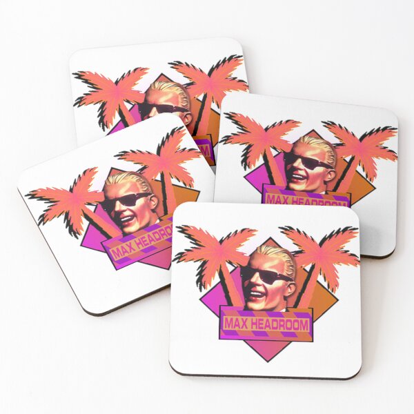 Item preview, Max Headroom Retrowave 80s Miami designed and sold by Ratch2929.