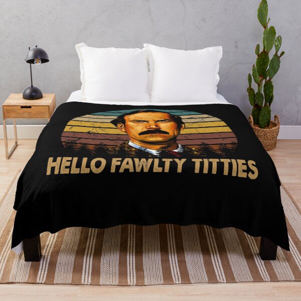 Item preview, Vintage Design Hello Fawlty Titties - Fawlty Towers TV Show designed and sold by KrystinGloria9.