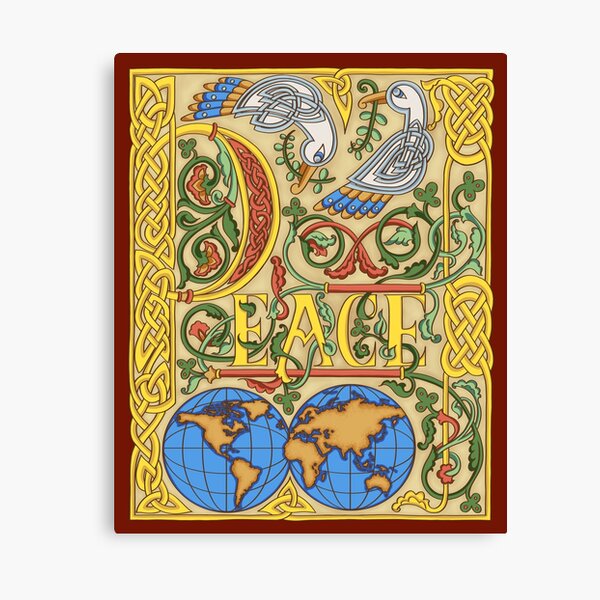 Illumination of Peace Canvas Print