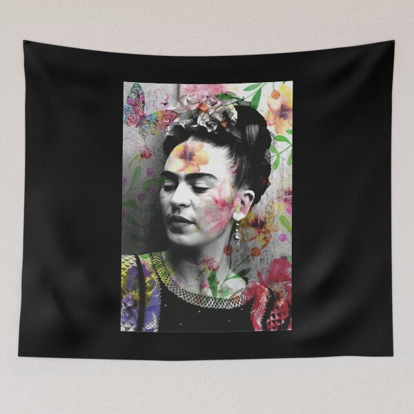 Item preview, Kahlo b&w vintage designed and sold by WinnGregTillie.