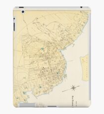 Vintage Map of Bar Harbor Maine (1897) iPad Case/Skin