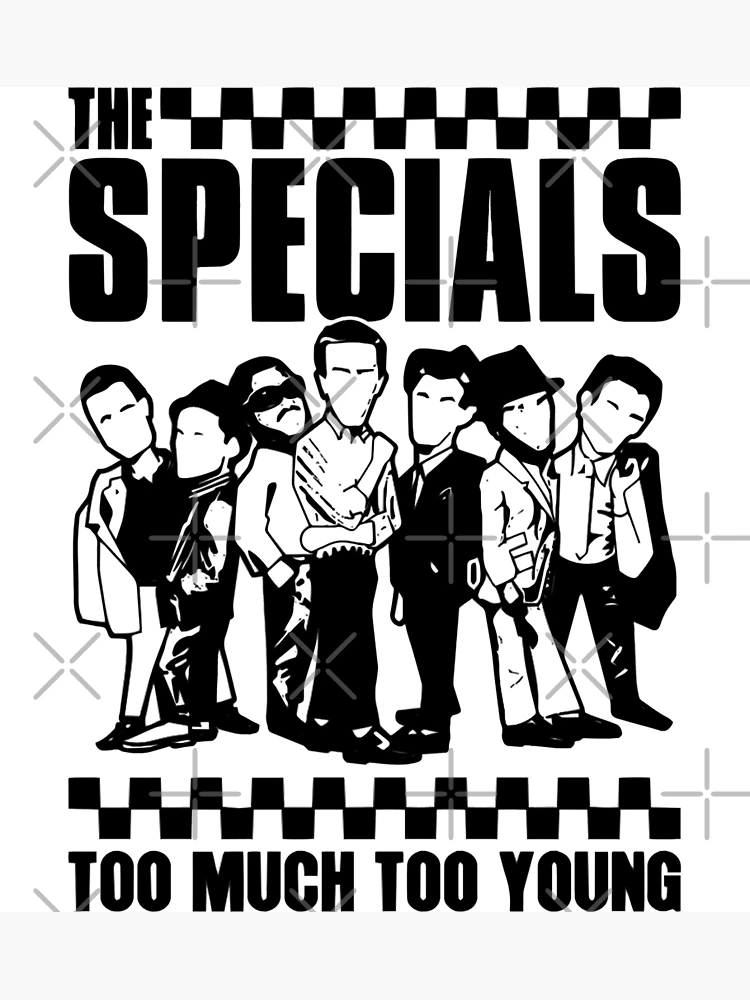 The Specials Band Shot Rare UK Import factory Poster 23.5 x 34