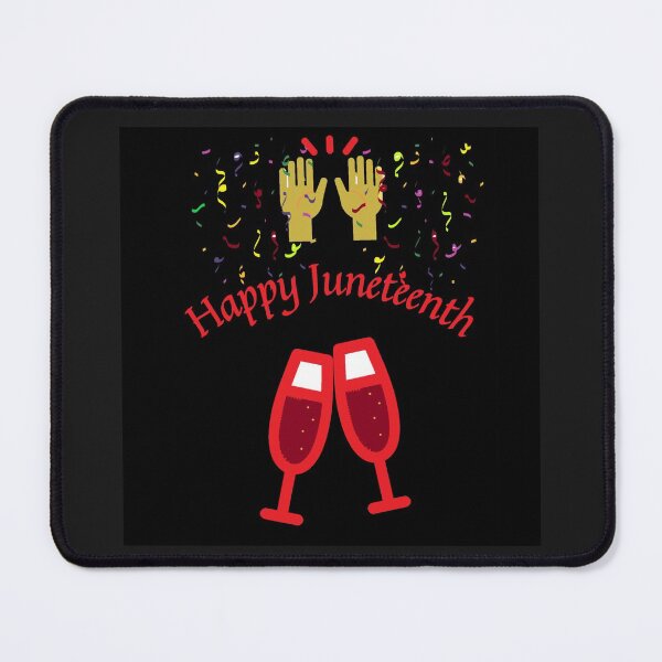Item preview, S.O.I.L Signs- Happy Juneteenth Multi Nu burgundy designed and sold by TheSignsofSOIL.