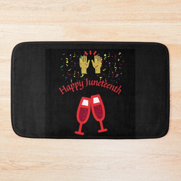 Artikelvorschau, S.O.I.L Signs- Happy Juneteenth Multi Nu burgundy entworfen und verkauft von TheSignsofSOIL.