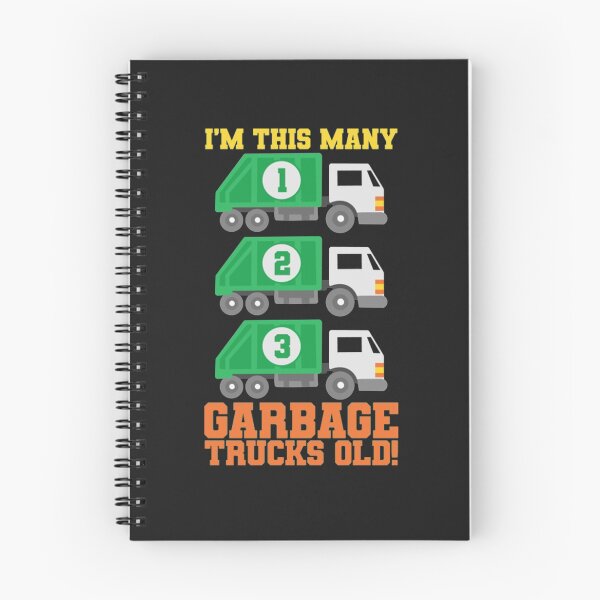 Item preview, 3rd Birthday Garbage Trucks  designed and sold by newtmcknz.