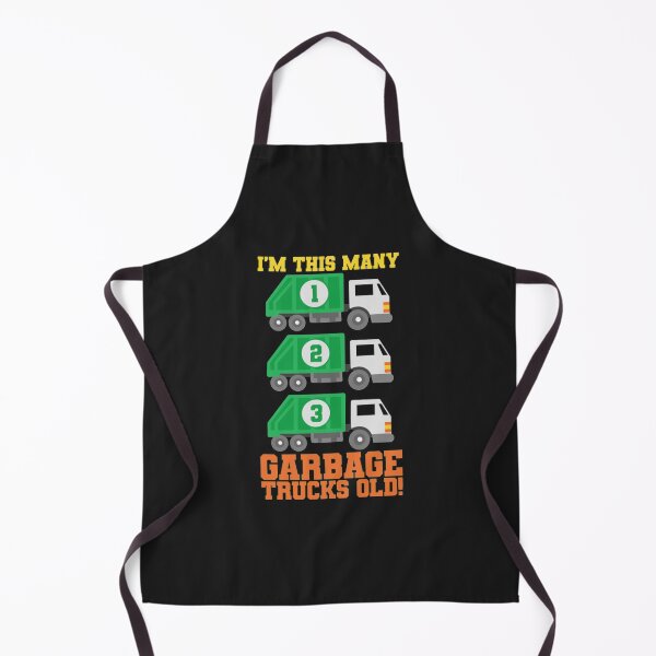 Item preview, 3rd Birthday Garbage Trucks designed and sold by newtmcknz.