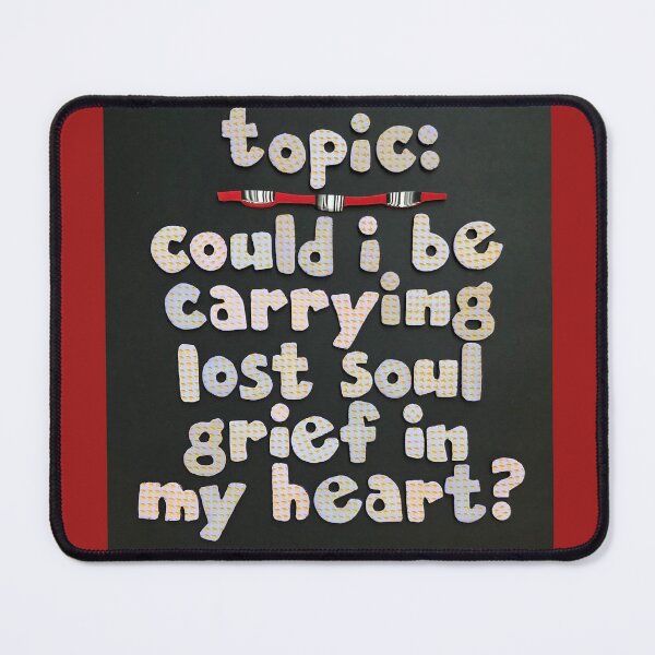Item preview, Topic: Carrying Grief? designed and sold by prunellaparsnip.