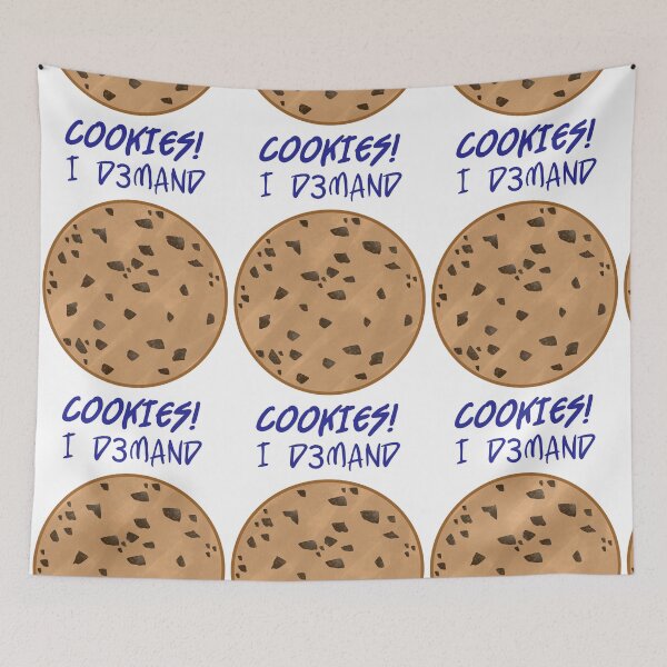 Item preview, I Demand Cookies Sticker designed and sold by keiemcee.