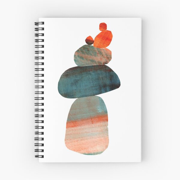 Item preview, Paper Scissors Rock #1, Original paper collage zen artwork designed and sold by MuddleLark.