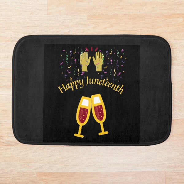 Item preview, S.O.I.L Signs- Happy Juneteenth Multi Nu gold designed and sold by TheSignsofSOIL.