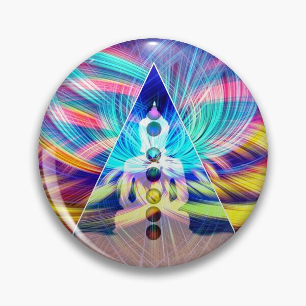Artikelvorschau, Regenbogen-Strahlen 7 Chakra Healing Meditation entworfen und verkauft von Bluepress.
