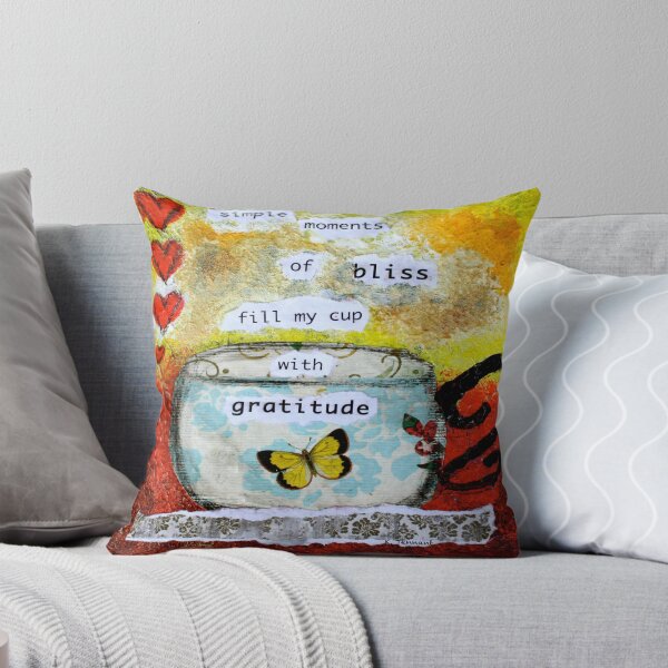 Item preview, Cup of Gratitude - Teacup Gratitude Art  designed and sold by KATHLEEN TENNANT ART.