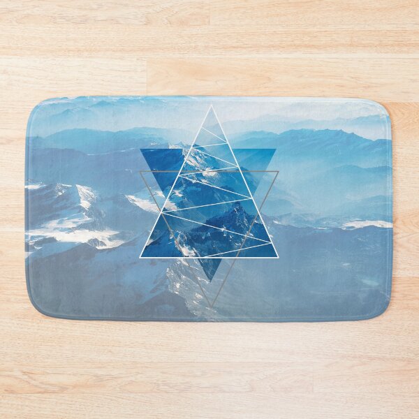 Item preview, Mountain Vibes Blue Star Geometry designed and sold by Bluepress.