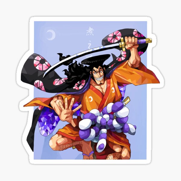 "Kozuki oden" Sticker for Sale by JohanAnass | Redbubble