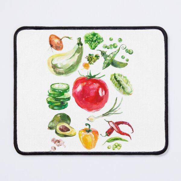 Item preview, Vegetable set watercolor illustration Classic T-Shirt designed and sold by amchtakkosa1.