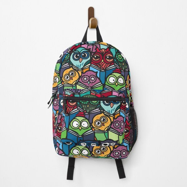 Item preview, Colorful Owls Reading Pattern designed and sold by KrisSidDesigns.