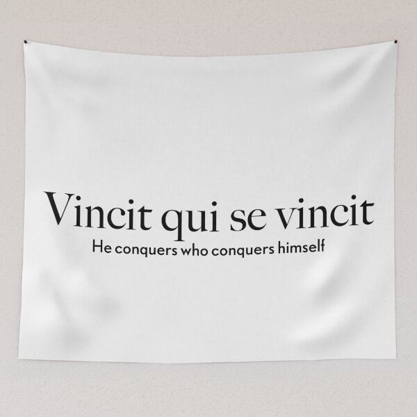 Item preview, Vincit qui se vincit he conquers who conquers himself. designed and sold by RossDillon.