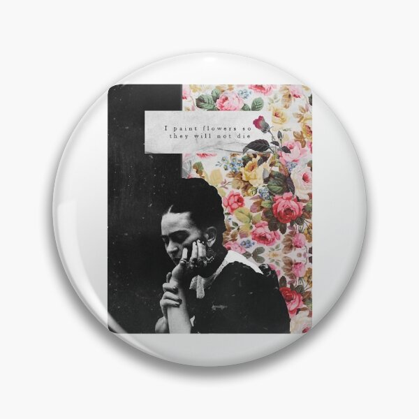 Item preview, Frida paints flowers designed and sold by WinnGregTillie.