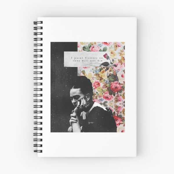 Item preview, Frida paints flowers designed and sold by WinnGregTillie.