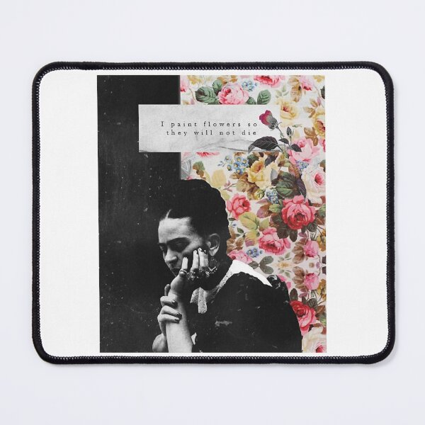 Item preview, Frida paints flowers designed and sold by WinnGregTillie.