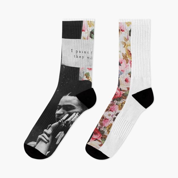 Item preview, Frida paints flowers designed and sold by WinnGregTillie.
