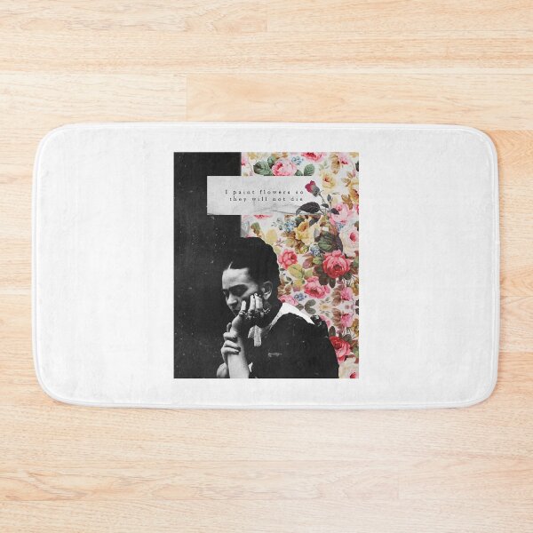 Item preview, Frida paints flowers designed and sold by WinnGregTillie.