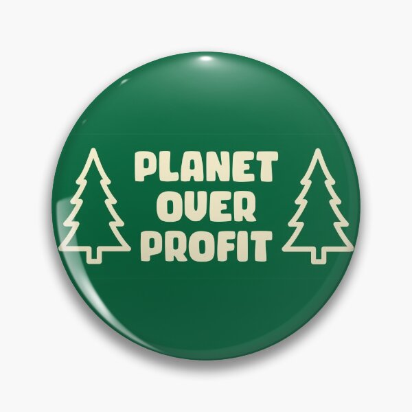 Item preview, Planet Over Profit - Socialista del cambio climático designed and sold by Picket Club.