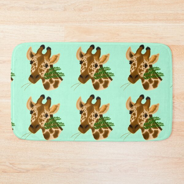 Item preview, Cute Giraffe Eating designed and sold by MeowMeowsShop.