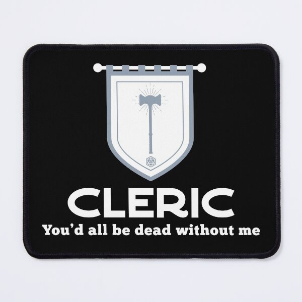 Item preview, Cleric Class Youd All Be Dead designed and sold by KrisSidDesigns.