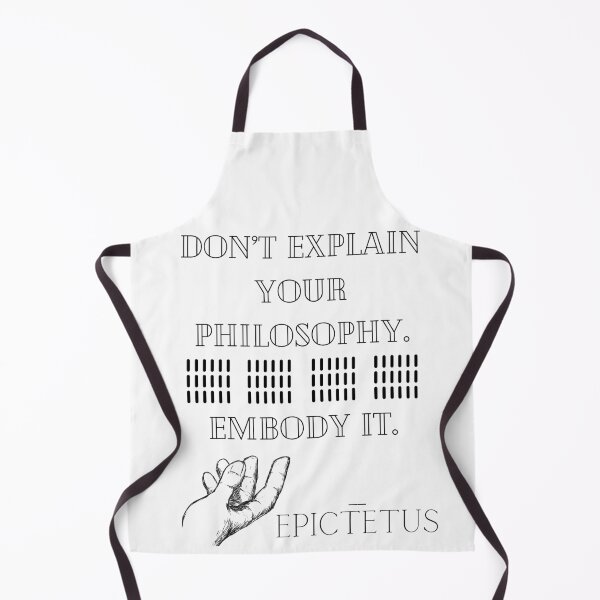 Item preview, DON'T EXPLAIN YOUR PHILOSOPHY | STOIC QUOTE | EPICTETUS designed and sold by Stoicwis.