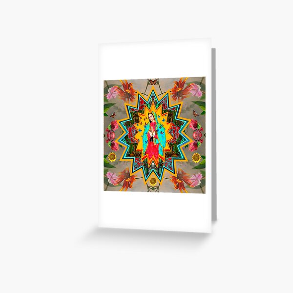 Virgin Guadalupe Greeting Card