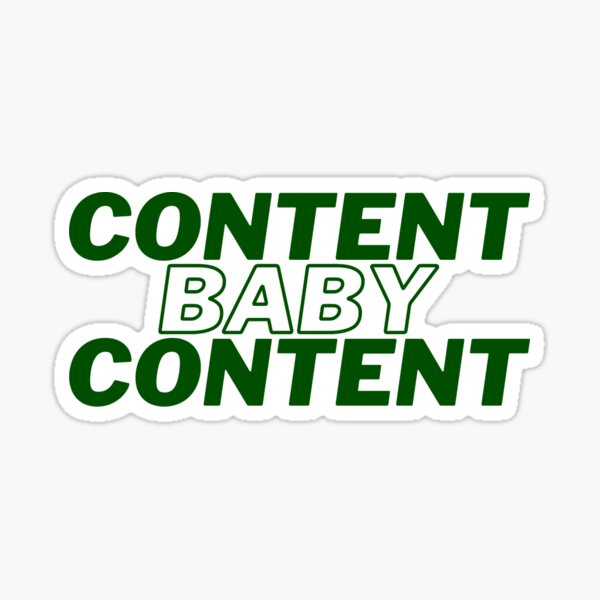 CONTENT BABY CONTENT TANK