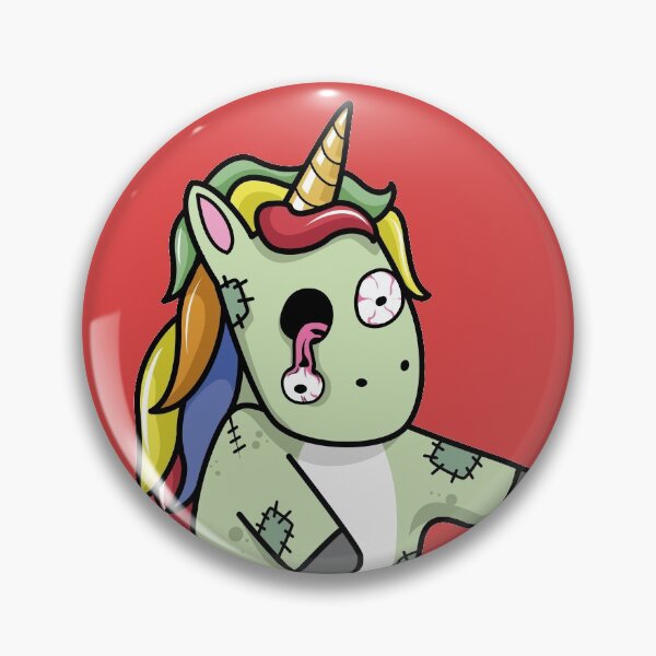 Item preview, Zombie Unicorn - Creepy Cute designed and sold by MagicStrawberry.