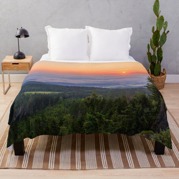 Item preview, Naturaleza, tapices Green Hill Sunrise designed and sold by CyLeap.