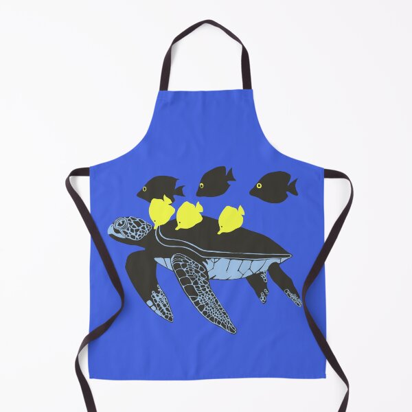 Item preview, Hawaiian Sea Turtle & Fish designed and sold by Adrielle-art.