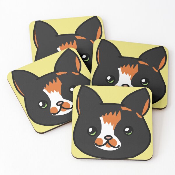 Item preview, Cute Calico Cat (Spink) designed and sold by PiperOctopus.