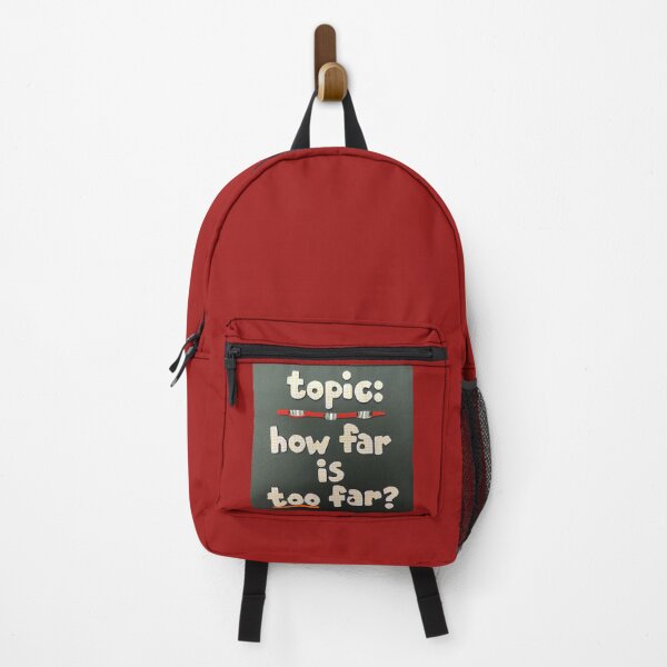 Item preview, Topic:  How Far Is Too Far? designed and sold by prunellaparsnip.