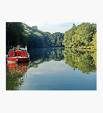 River Boat Photographic Print