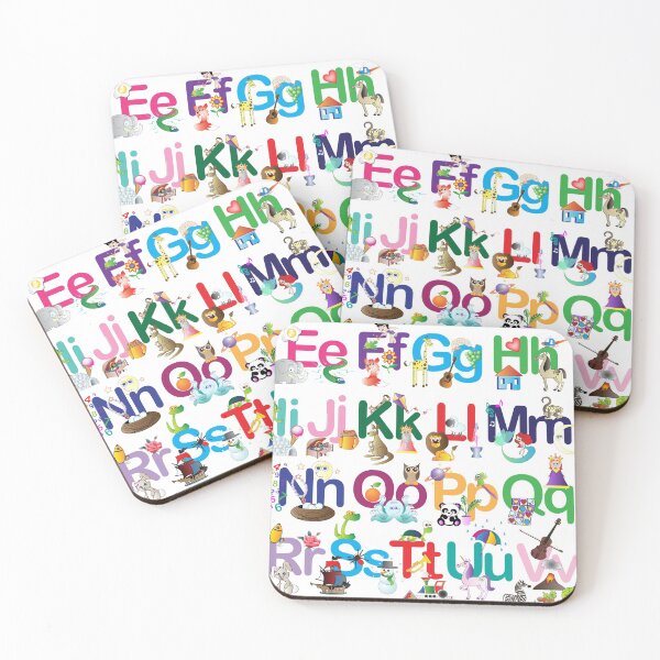 Item preview, Alphabet in black designed and sold by Lauren Eldridge-Murray.