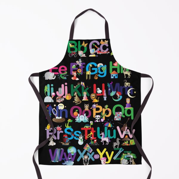 Item preview, Alphabet in black designed and sold by Lauren Eldridge-Murray.