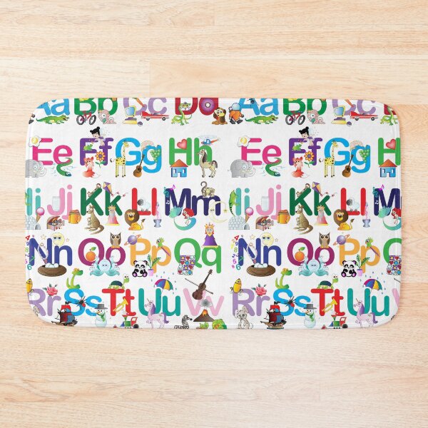 Item preview, Alphabet in black designed and sold by Lauren Eldridge-Murray.
