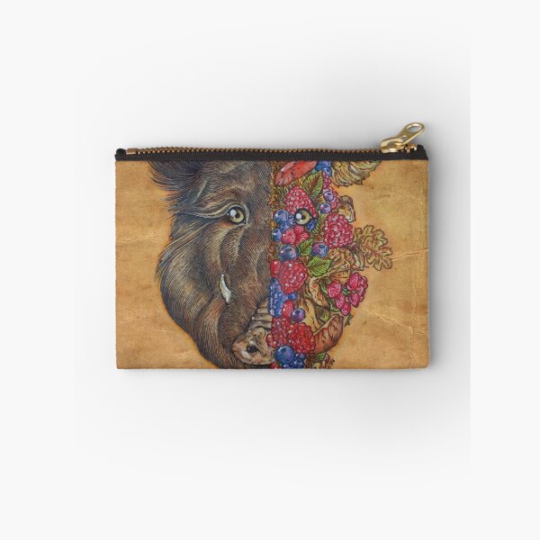 Item preview, Wild boar Two face designed and sold by Carolwellart.