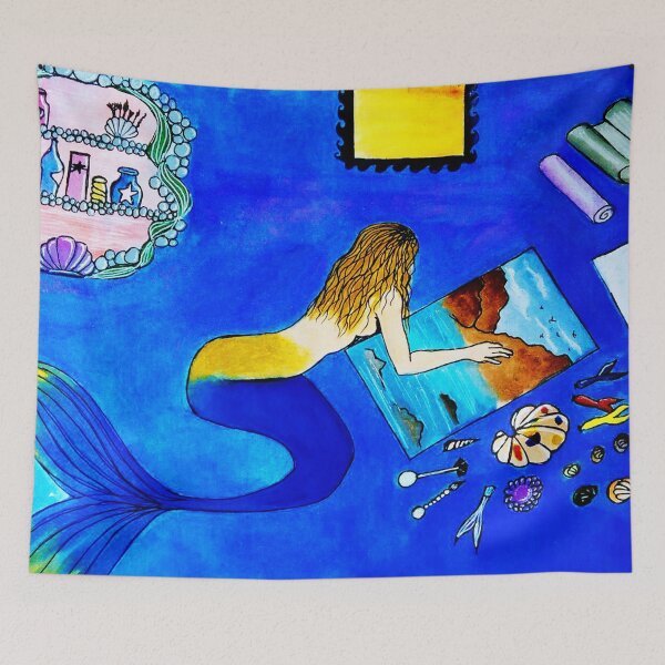 Item preview, Artistic Mermaid designed and sold by LataArtStudio.