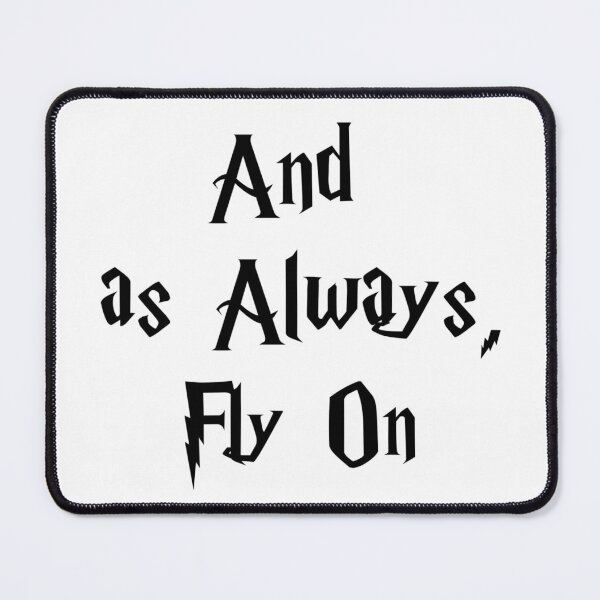 Item preview, And as Always, Fly On designed and sold by off-broom-art.