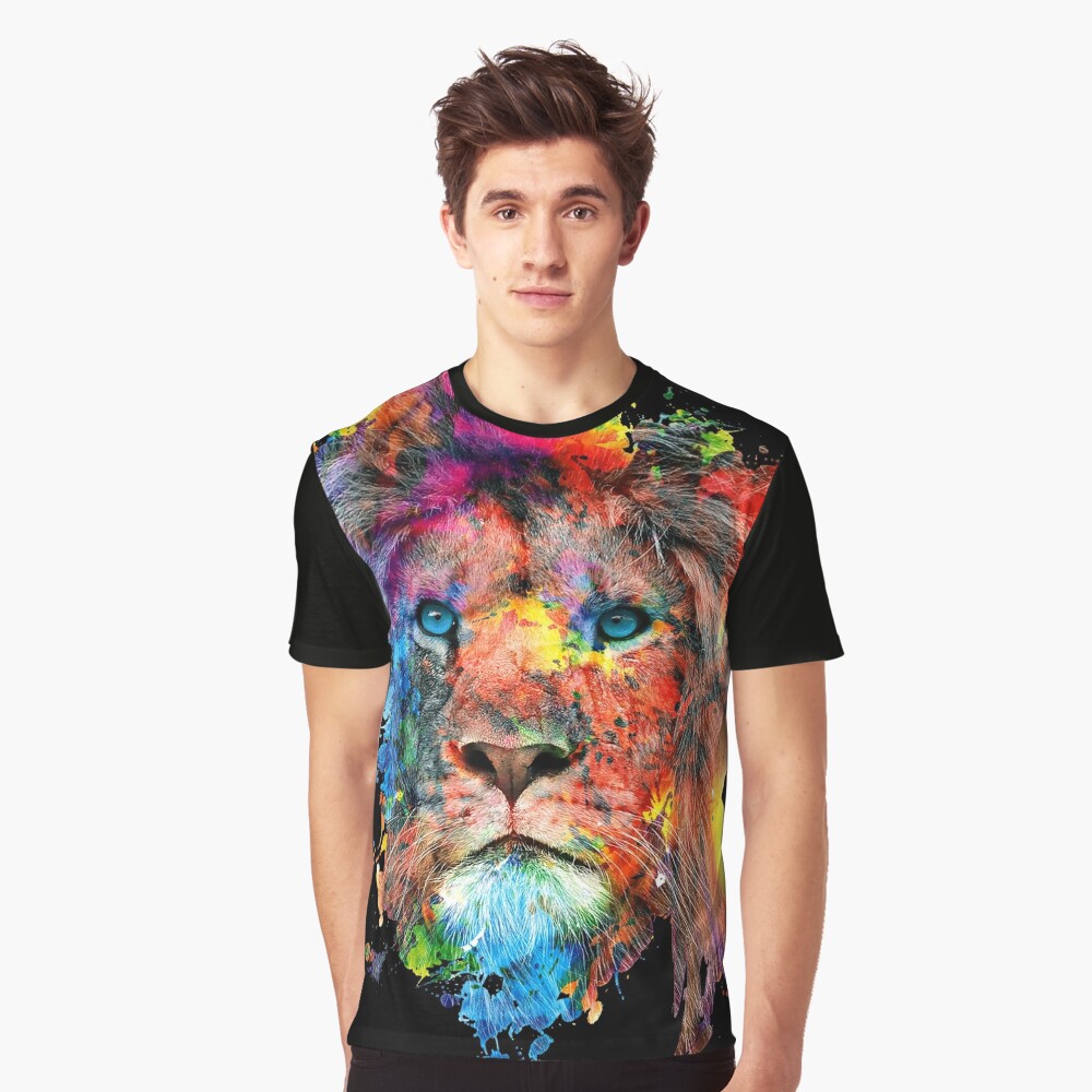 lion on the beach shirt