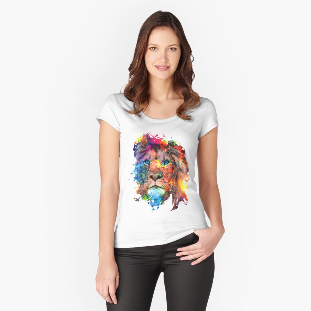 Item preview, Fitted Scoop T-Shirt designed and sold by rizapeker.