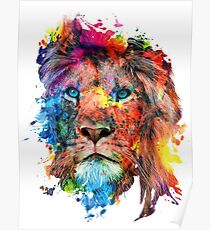Löwe Poster