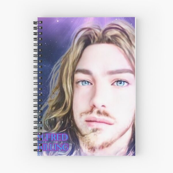 Item preview, Cartoon Alfred Billing Purple Violet Blue designed and sold by AlfredBilling.